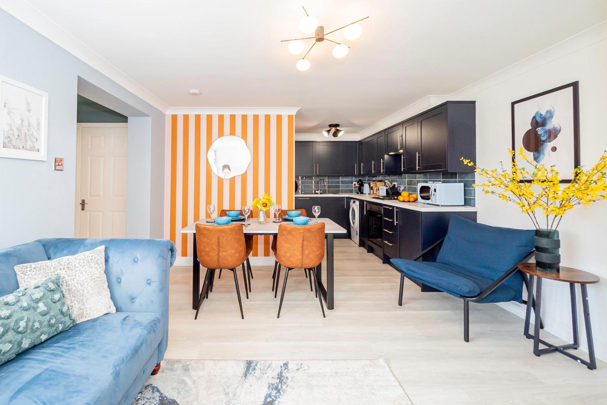 Bright & Breezy Apartment Portsmouth Luaran gambar